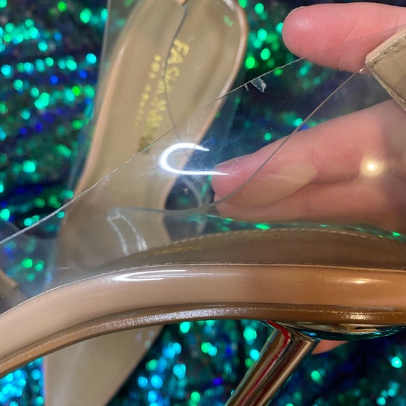 🤍Fashion nova clear heels🤍 - Picture 8 of 9